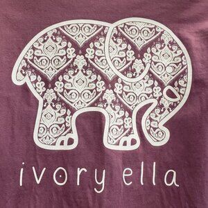 Ivory Ella‎ Long Sleeved Top Magenta Womens Size XS Pre-Owned